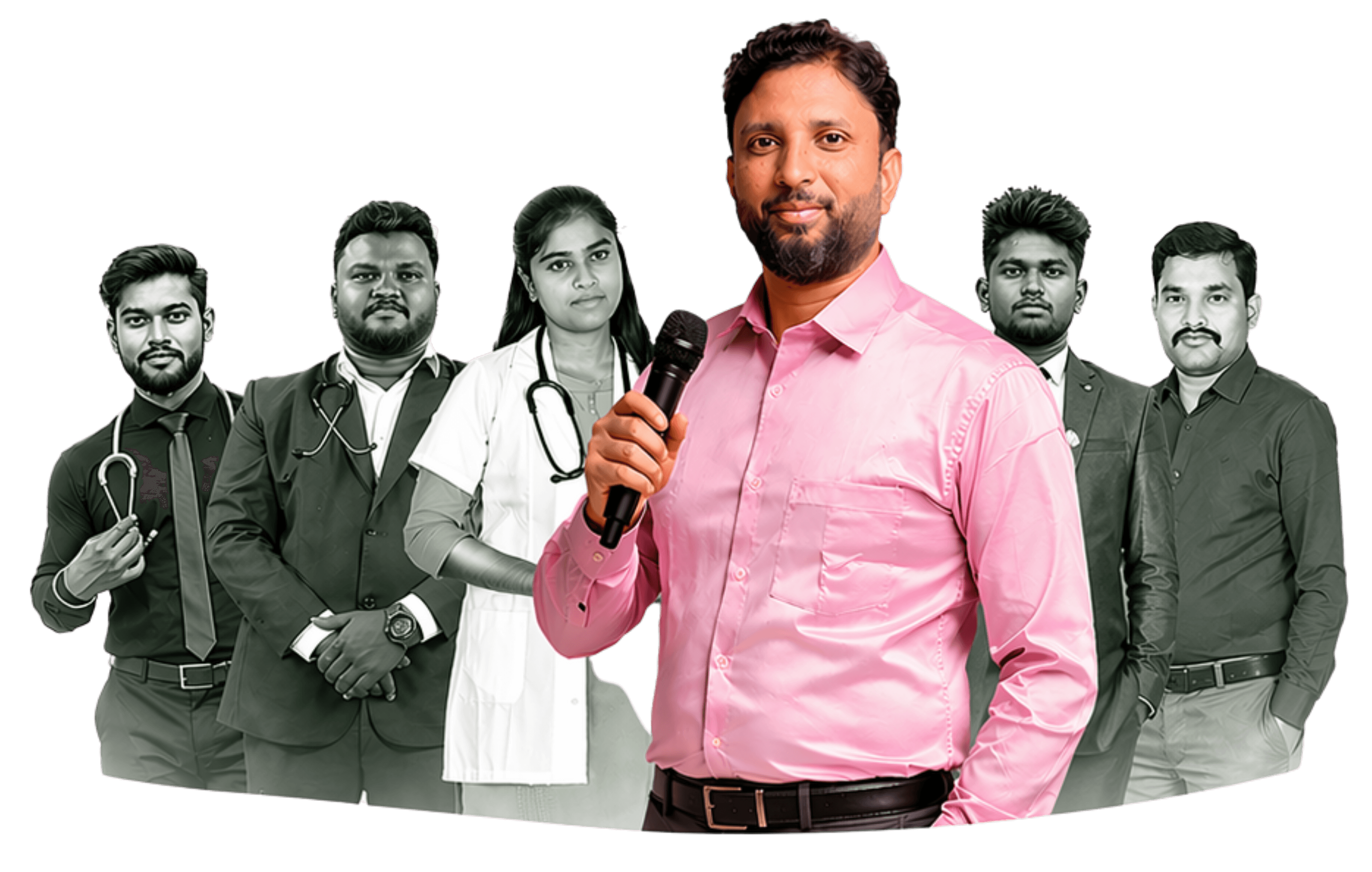 Students Traffic seminar speakers and FMGE-cleared doctors
