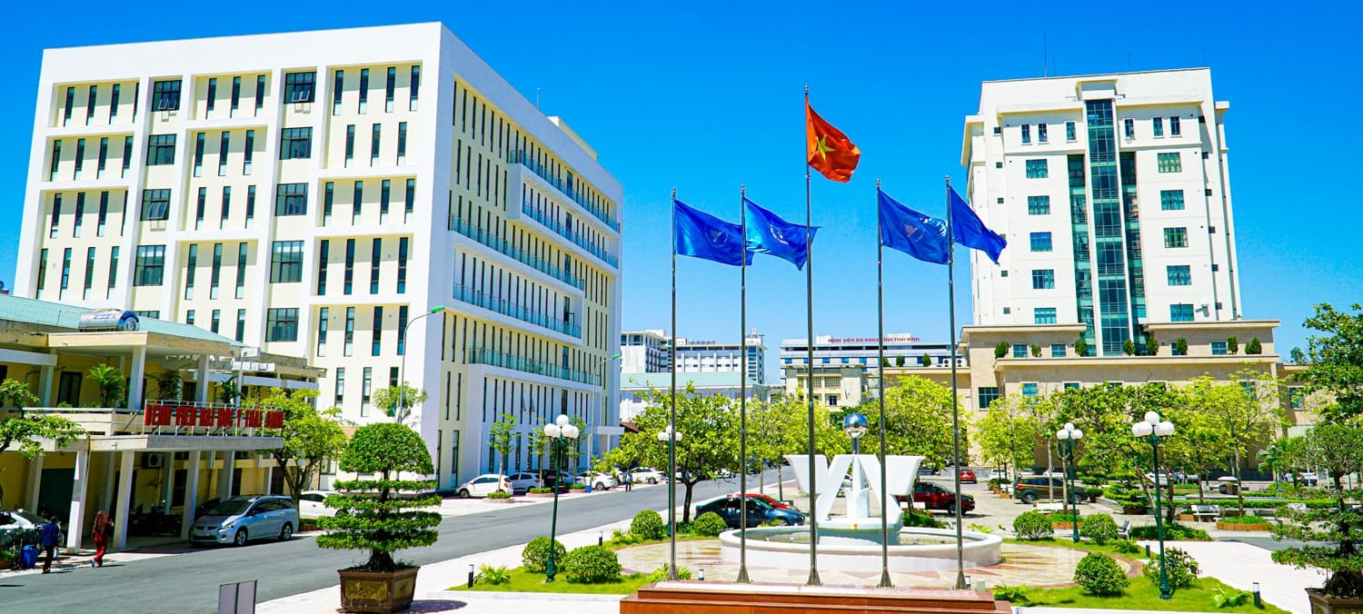 Thai Binh University of Medicine and Pharmacy campus overview
