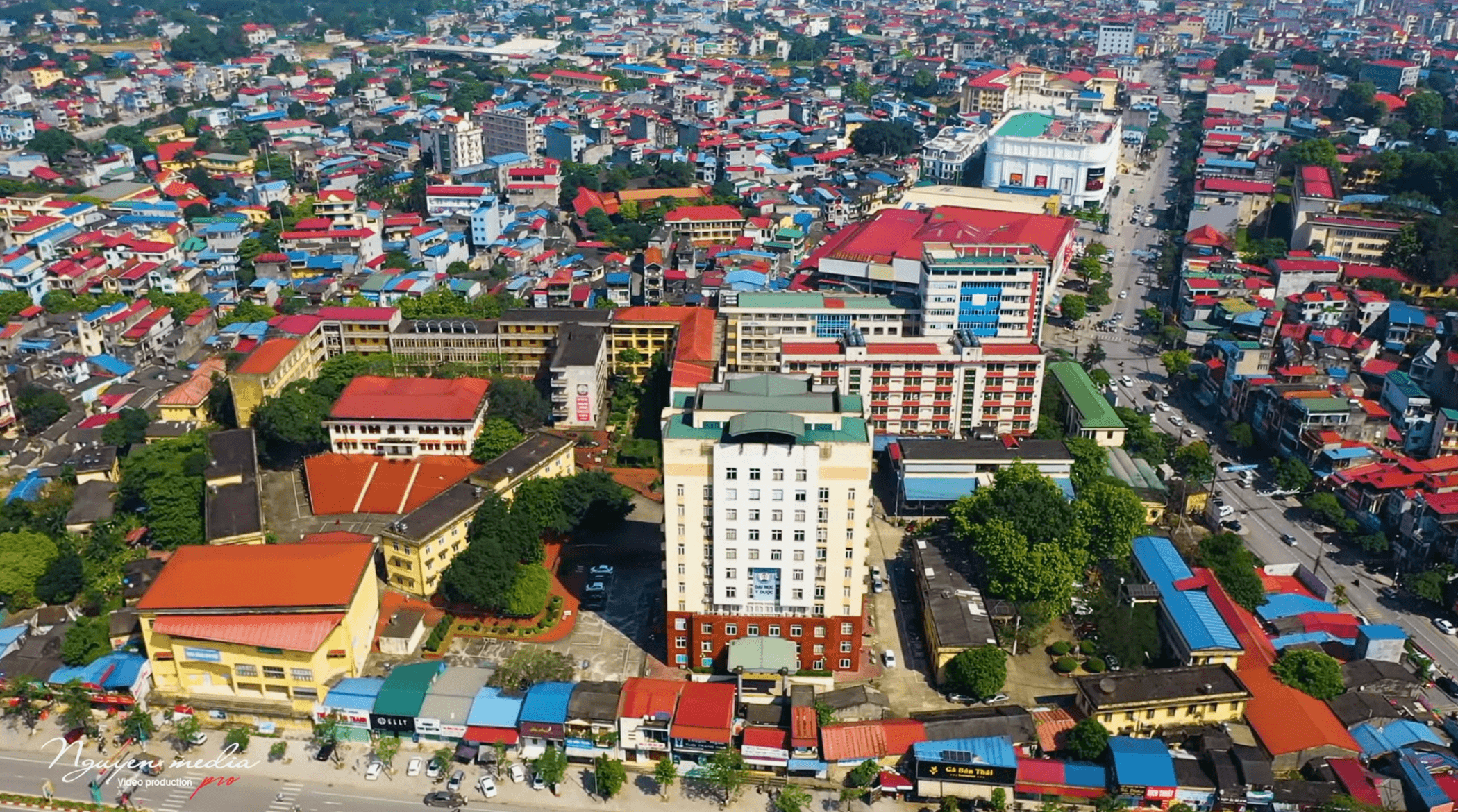 Thai Nguyen University of Medicine and Pharmacy Faculty of Medicine campus overview