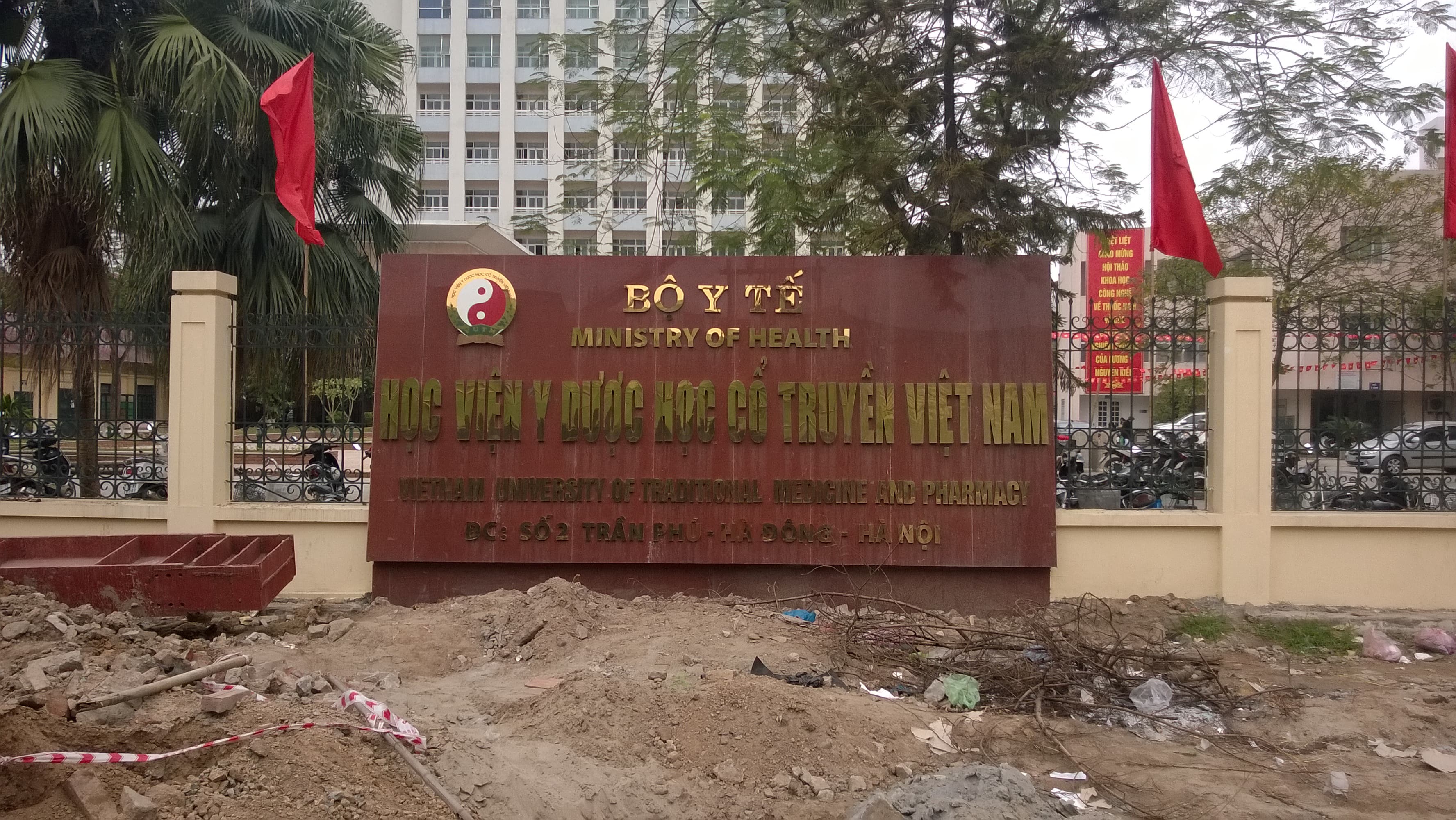 Vietnam University of Traditional Medicine campus overview