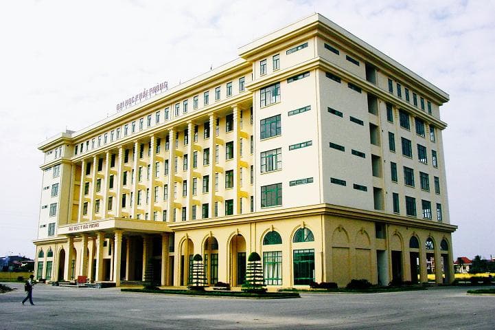 Hai Phong University of Medicine and Pharmacy campus overview