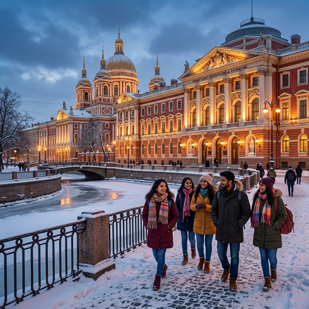 Chechen State University campus overview