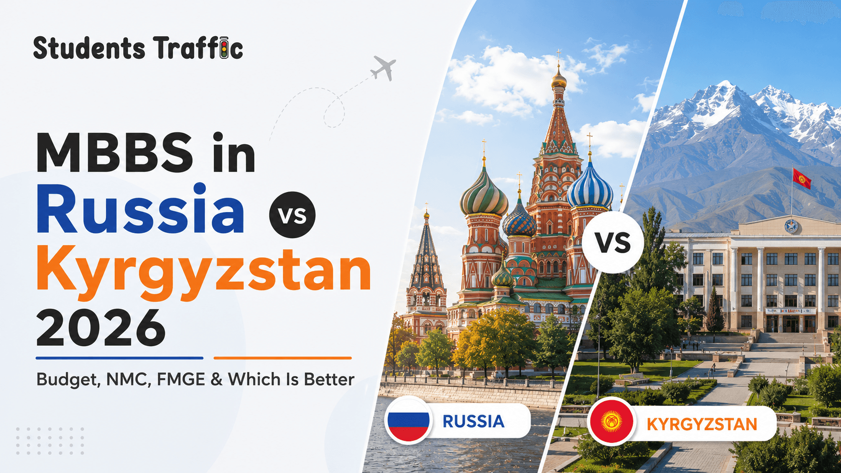 MBBS in Russia vs Kyrgyzstan 2026: Budget, NMC, FMGE & Which Is Better